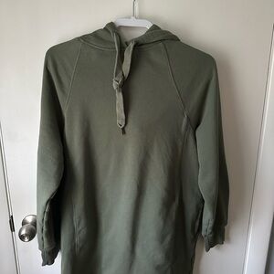 American Eagle Outfitters Green Relaxed Hoodie